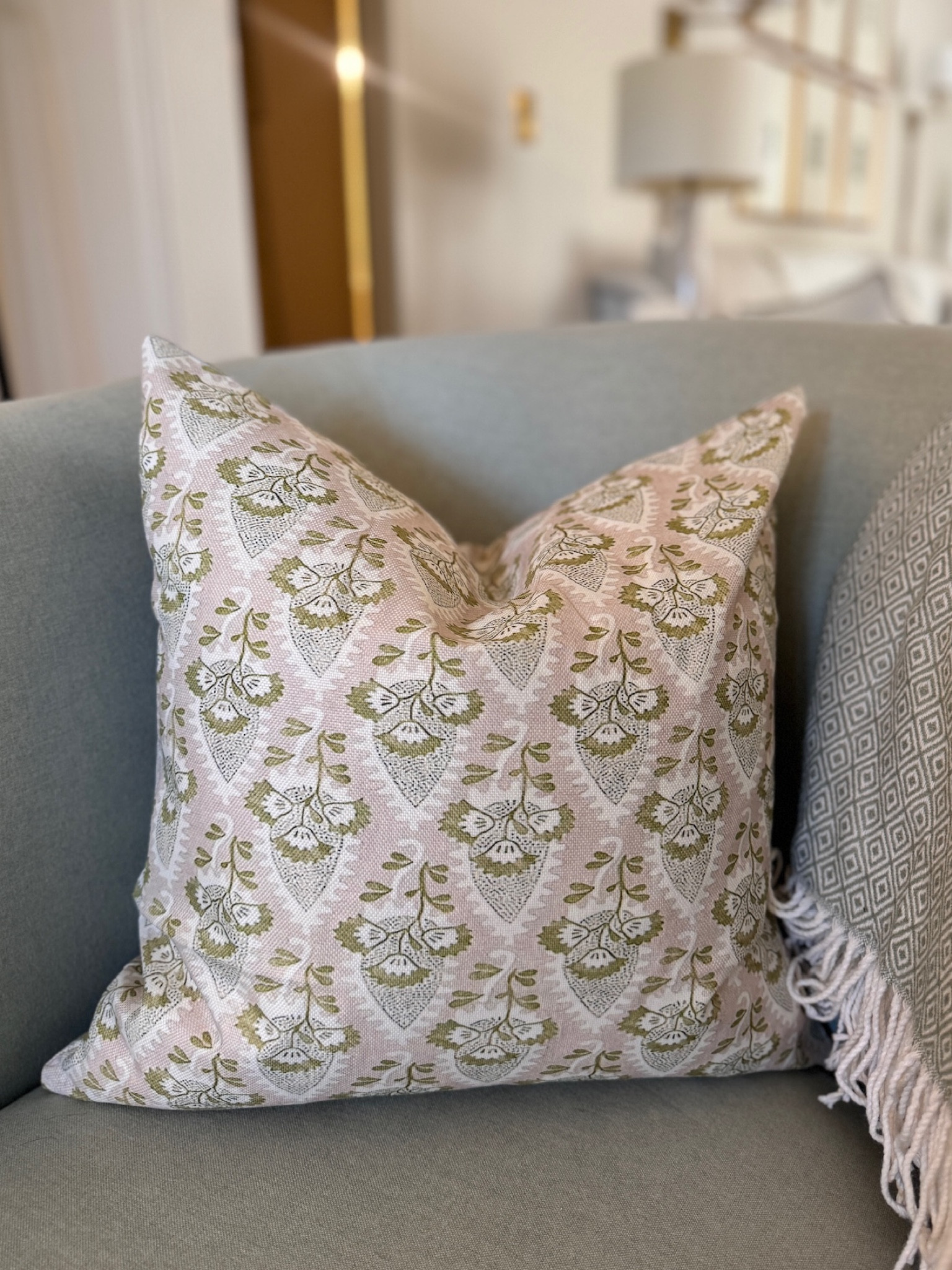 Really loving this $10 pillow cover from Amazon - complete with my favorite inserts (always size up!) 🫶🏻

#LTKStyleTip #LTKFindsUnder50 #LTKHome