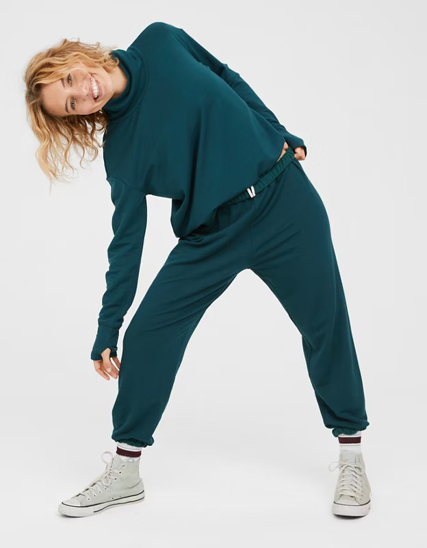 OFFLINE By Aerie OTT Fleece Full Length Jogger | Aerie