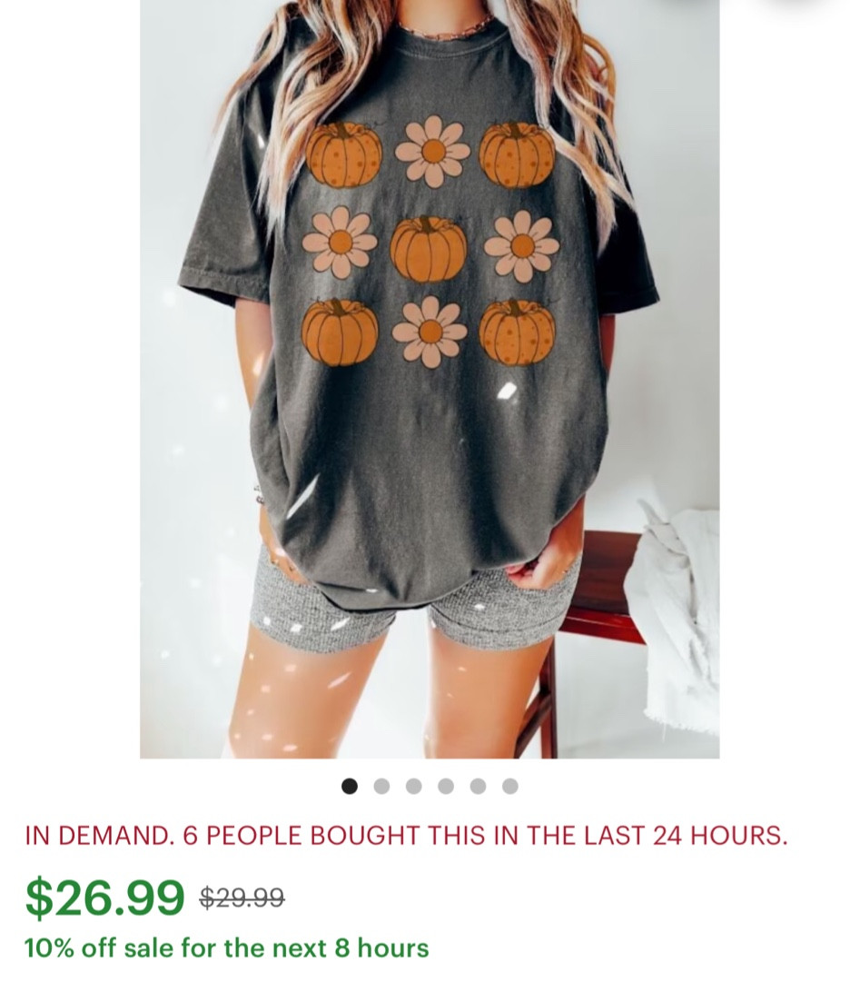 Pumpkin Tshirt 
Vintage 
Sale 

#LTKsalealert #LTKSeasonal #LTKSale