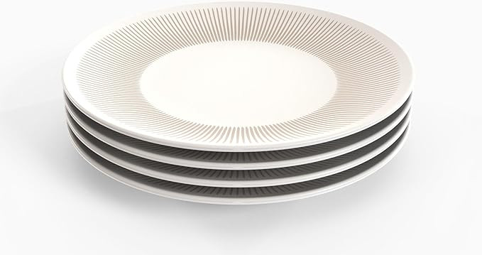 TervisHome Melamine Dinner Plates - Set of 4 | Sandstone Collection | Durable Stoneware-like Qual... | Amazon (US)
