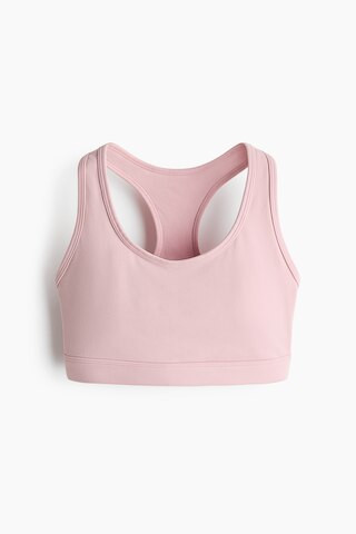 H & M - Sport-BH mit SoftMove Medium Support - Rosa - Sportswear | H&M (DE, AT, CH, NL, FI)