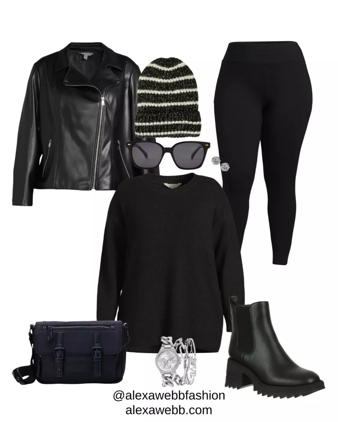 Plus Size Winter Casual Outfits - Alexa Webb