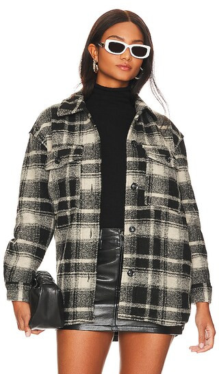 Shay Jacket in Notting Hill Plaid | Revolve Clothing (Global)