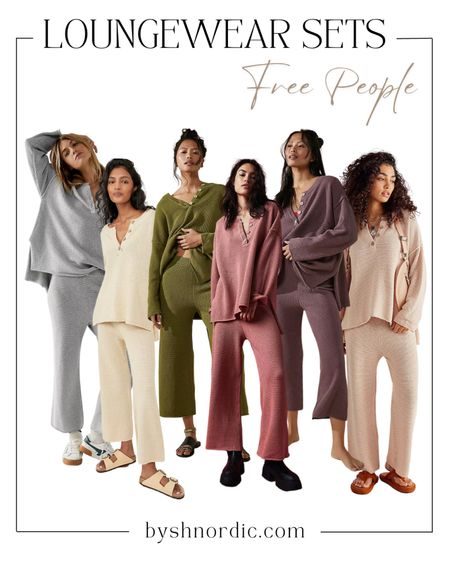 Comfy loungewear sets from Free People

#cosyfashion #warmclothes #fashionfinds #casualstyle

#LTKstyletip #LTKFind