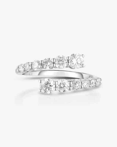 Graduated Diamond Wrap Ring | Ring Concierge