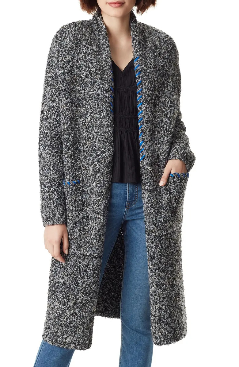 Sam Edelman Nyla Bouclé Sweater Coat | Nordstrom | Nordstrom