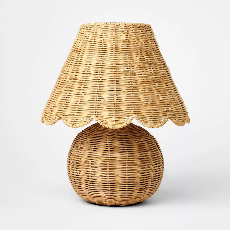 Table Lamp with Woven Base and Woven Shade - Threshold™ designed with Studio McGee | Target