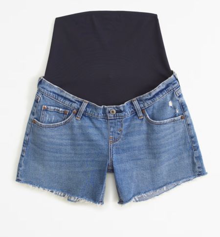 Maternity jean shorts 


#LTKmidsize #LTKsalealert #LTKbump