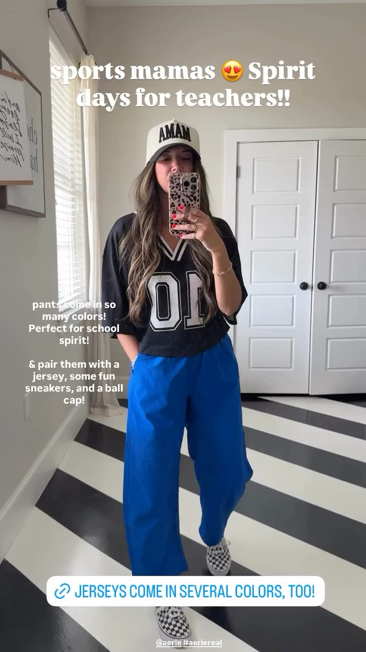 Our favorite red pants now come in blue! Wearing my true size xs!

Code Michelle15 on mama hat

Sports Mom outfit, game day, spirit week, jersey, football, fall outfits, flannel, travel, back to school

#LTKmomlife #LTKSeasonal #LTKOver40