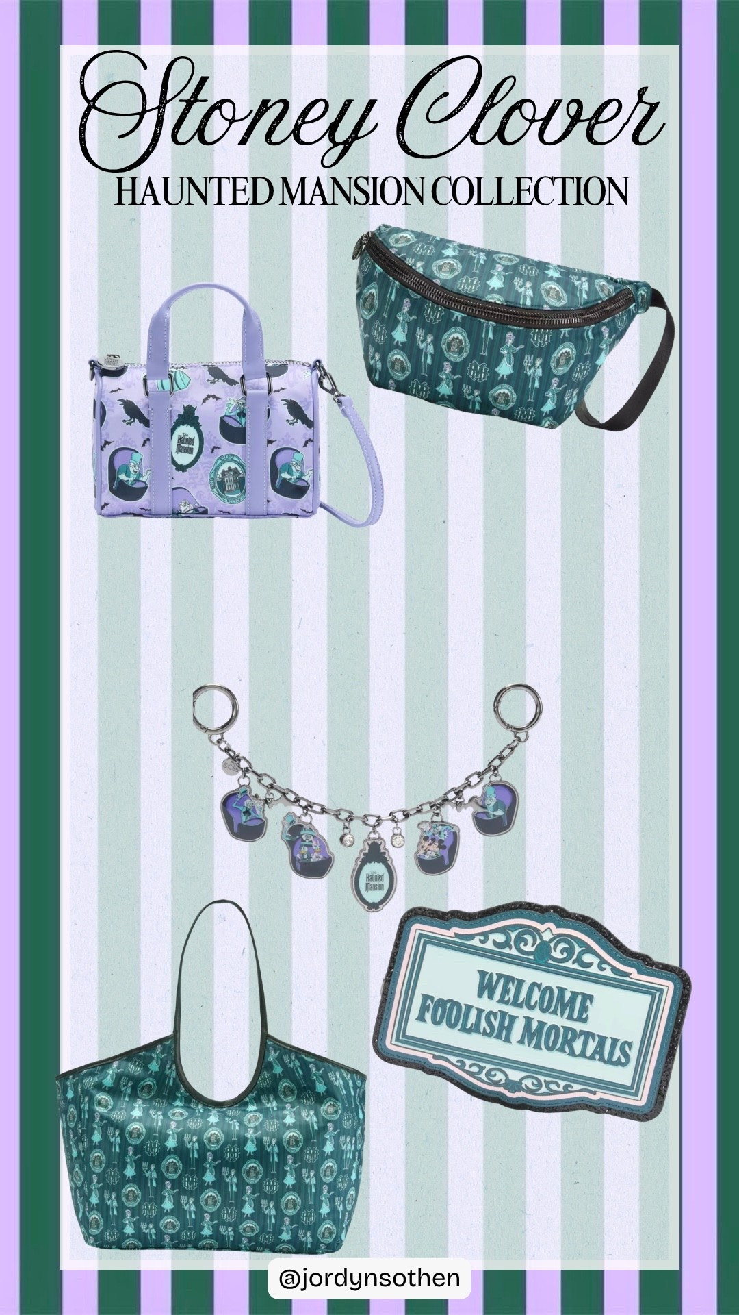 New Stoney Clover Lane x Disney Halloween Haunted Mansion Collection👻 Disney bag, Disney outfit, Disney style, Disney parks, Disney bound, Disney inspo, Disney ideas, Disney aesthetic #disney

#LTKTravel #LTKSeasonal #LTKootd
