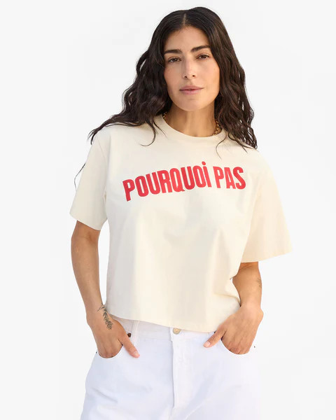 Le Carré Tee | Clare V.