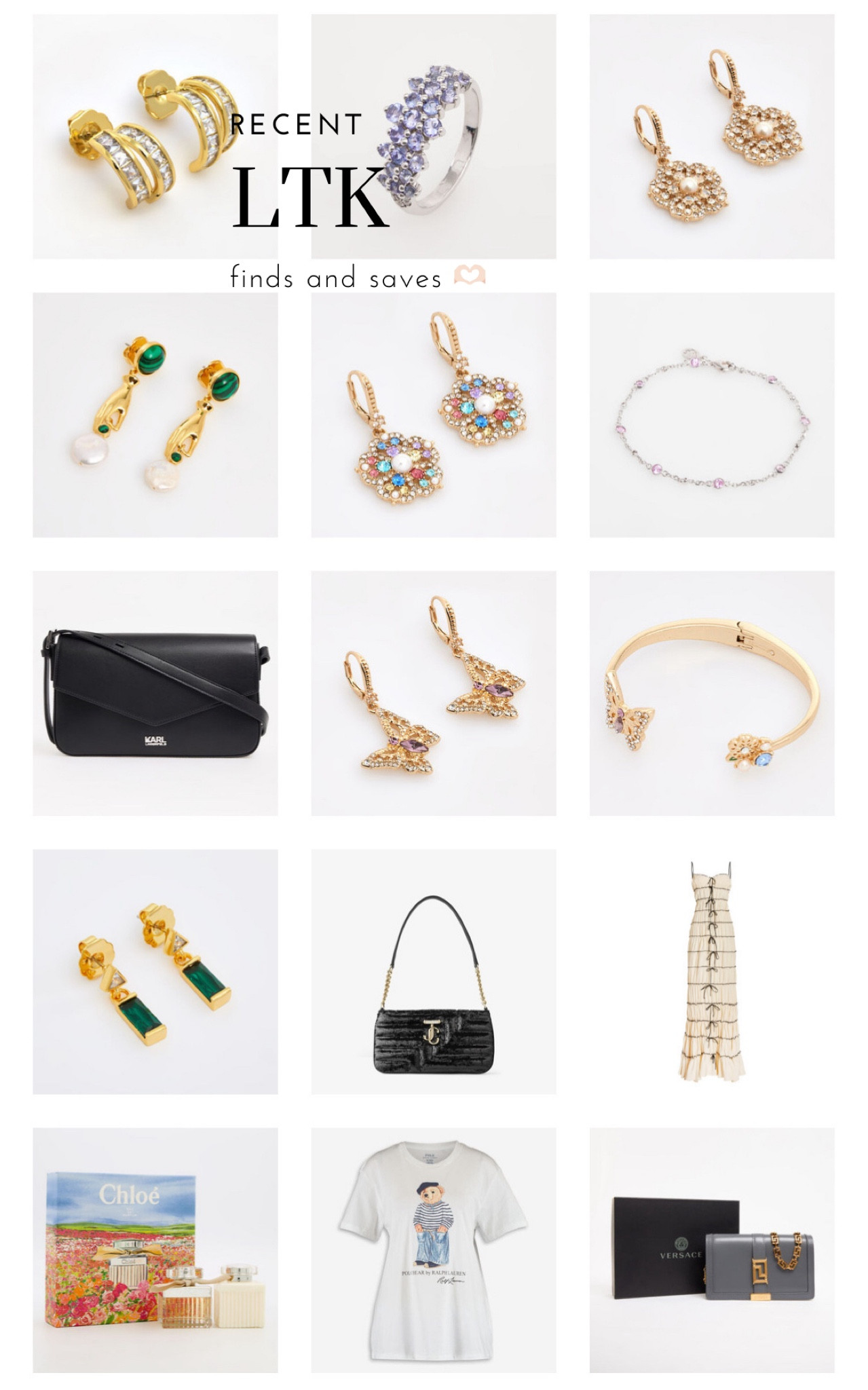 sharing some of my recent finds and dave’s on LTK app with you all. so many gorgeous bags and jewellery!! this mirror palais dress is to die for!! #LTKgift

#LTKGiftGuide #LTKsalealert #LTKeurope