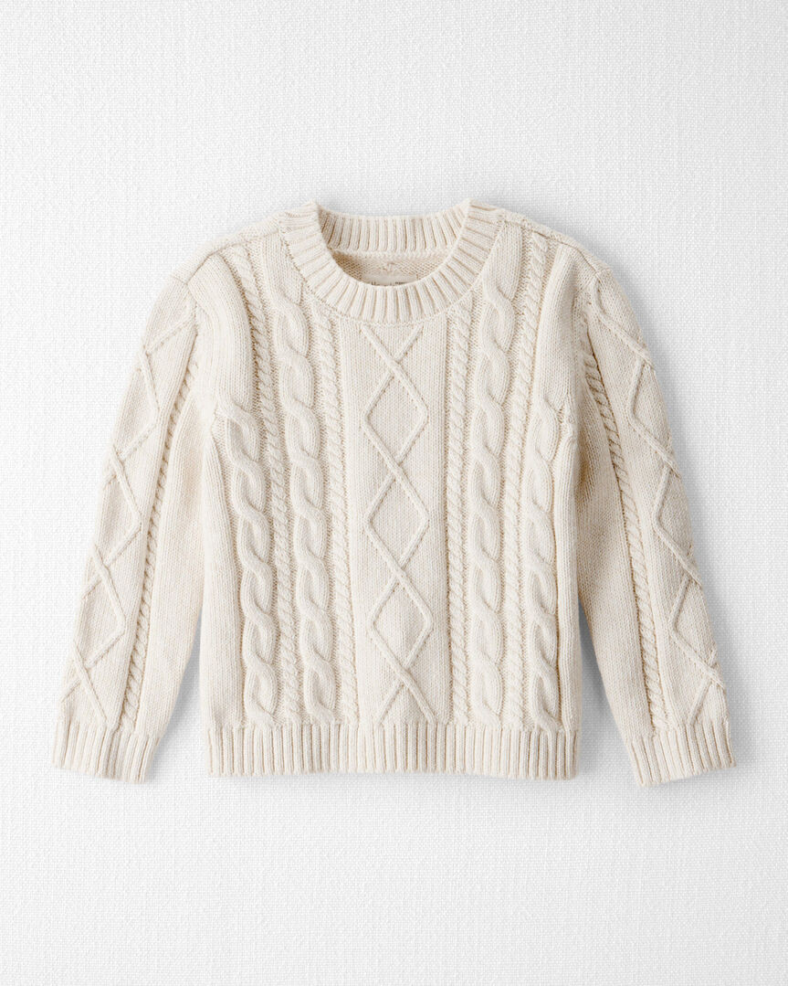 Toddler Organic Cotton Cable Knit Sweater | Carter's Inc