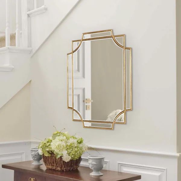 Kate and Laurel Minuette Decorative Framed Wall Mirror | Bed Bath & Beyond