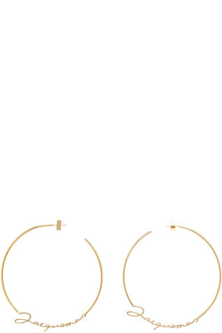 'The Jacquemus hoop' Earrings | SSENSE