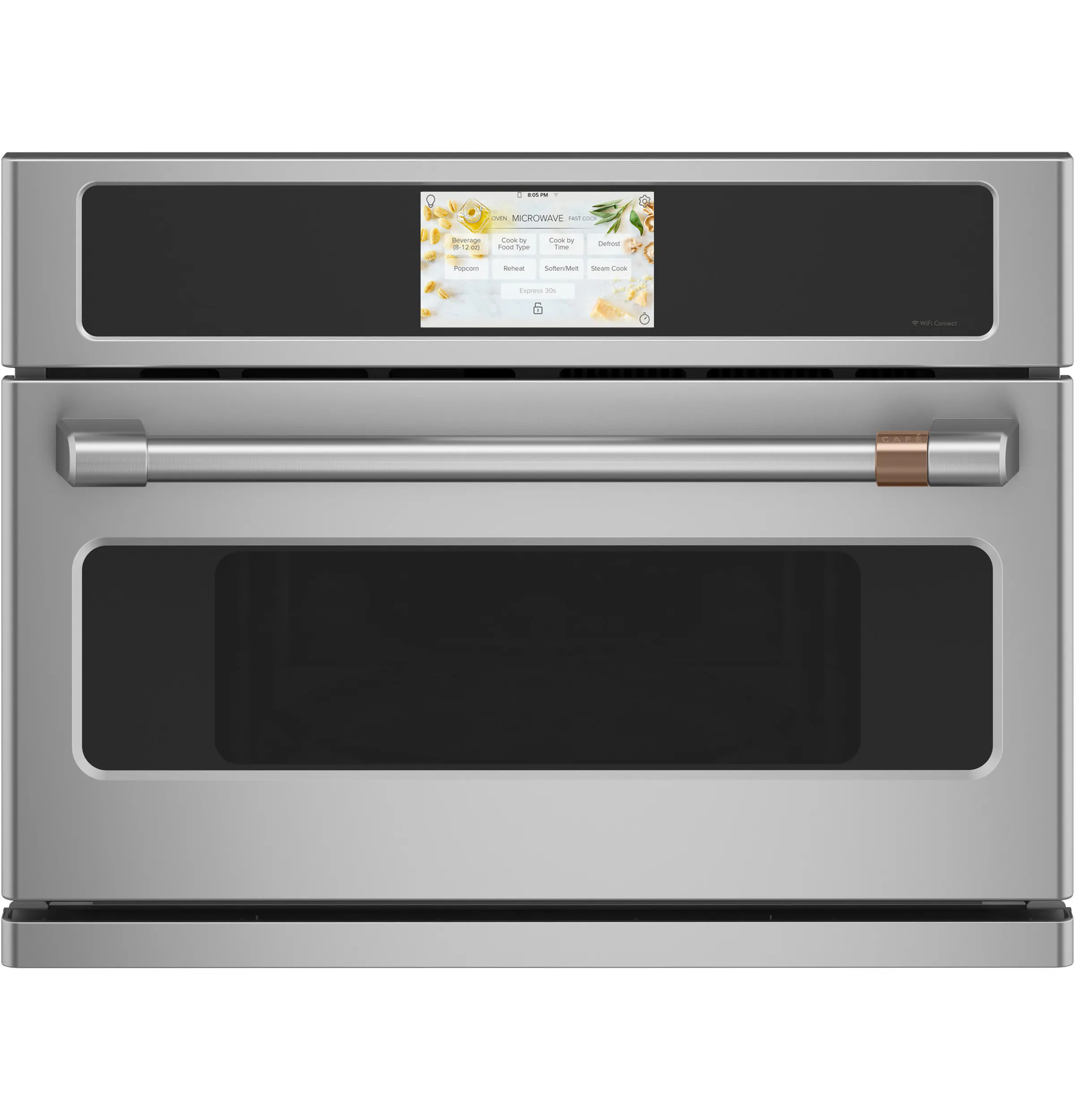 Cafe 1.7-cu ft 975 -Watt 29.9-in Smart Compatible Built-In Microwave with Sensor Cooking Controls ( Stainless Steel ) | CWB713P2VS1 | Lowe's