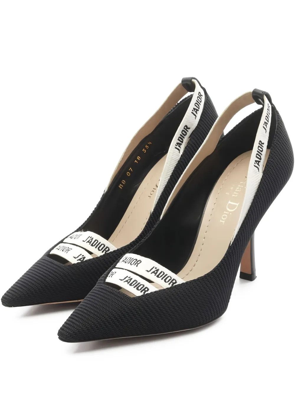Christian Dior Pre-Owned 2010s 90mm J'Adior pumps - Black | Farfetch Global