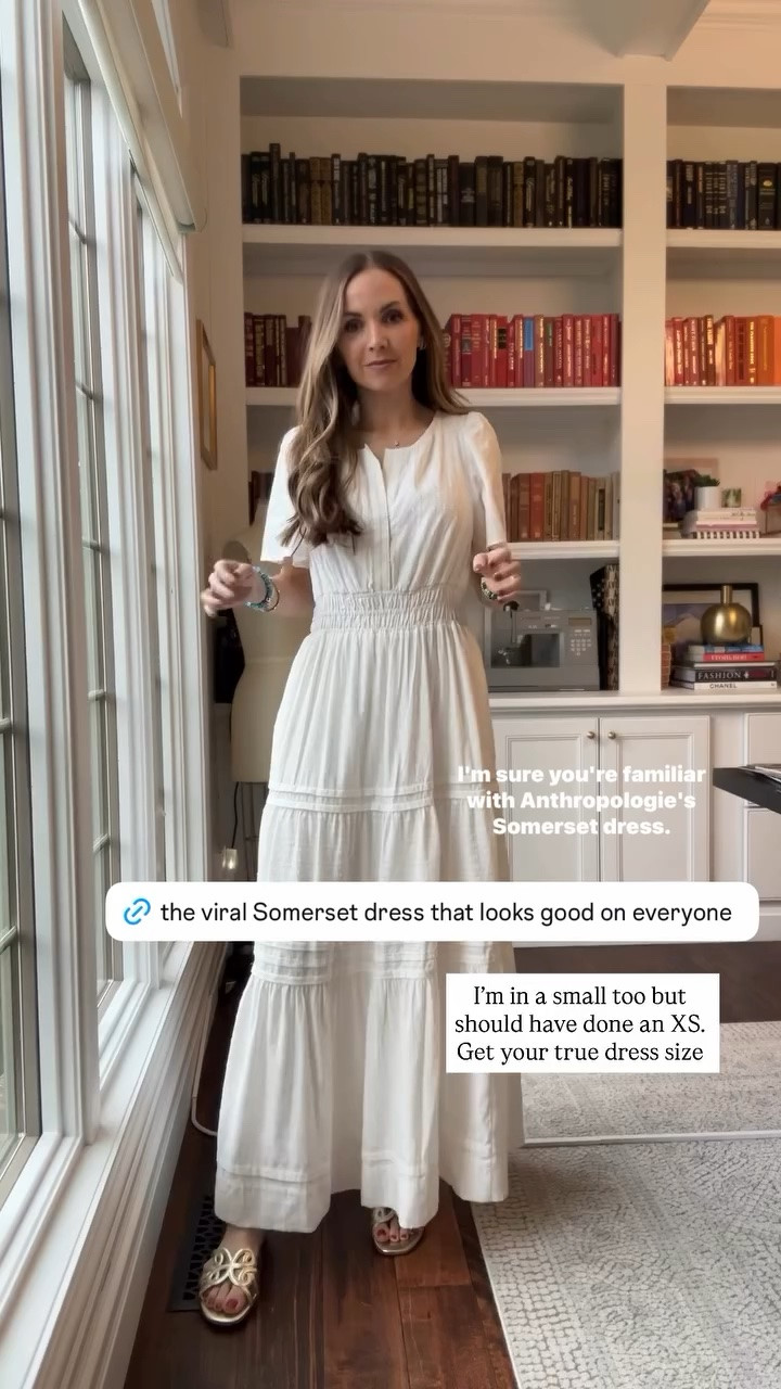 @Anthropologie 
Use my code MERRICK20 for 20% off this timeless dress

#LTKmomlife #LTKMothersDay #LTKSaleAlert