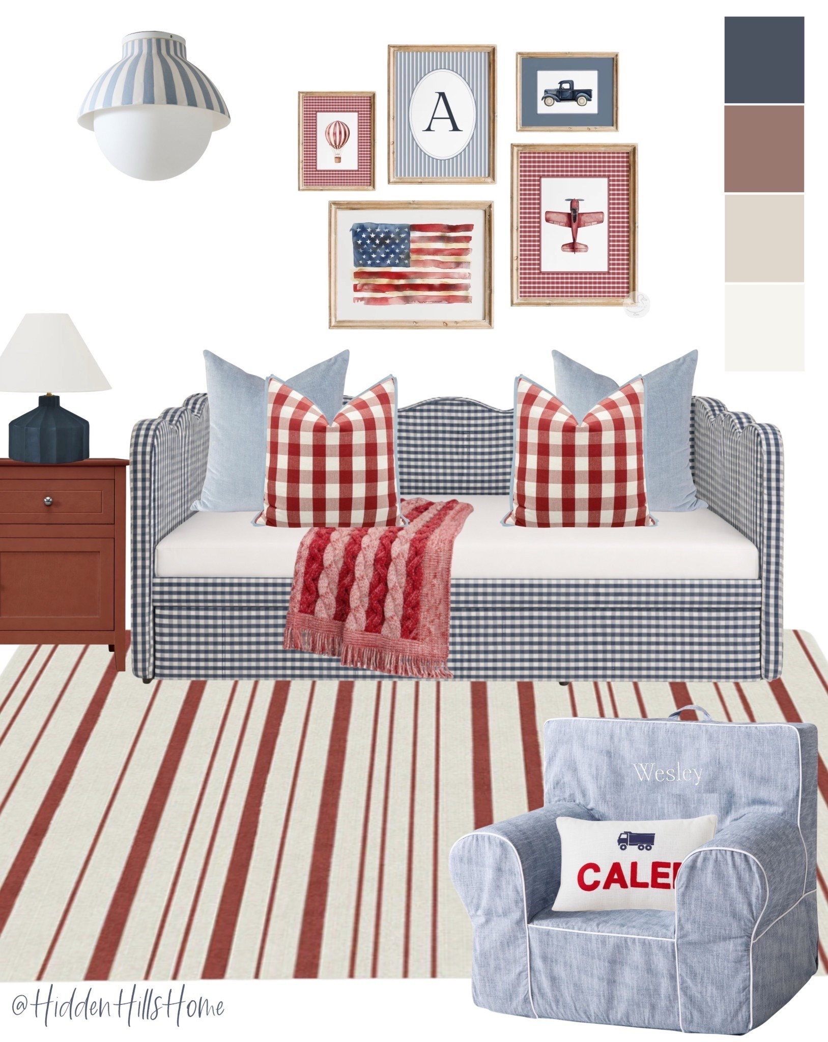 Kids bedroom decor, toddler bedroom, blue and red kids bedroom mood board, home decor ideas, home inspiration, kids room #kids

#LTKSaleAlert #LTKHome #LTKKids