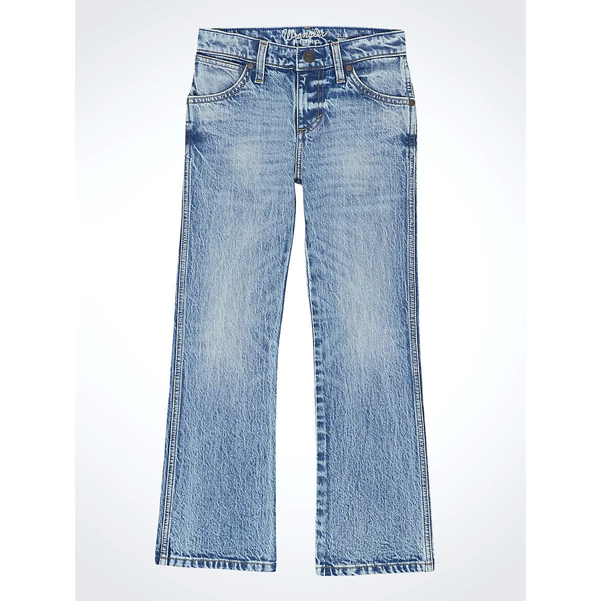 Toddler Boy's Wrangler Retro® Slim Boot Jean (1-3T) in Jones | Wrangler