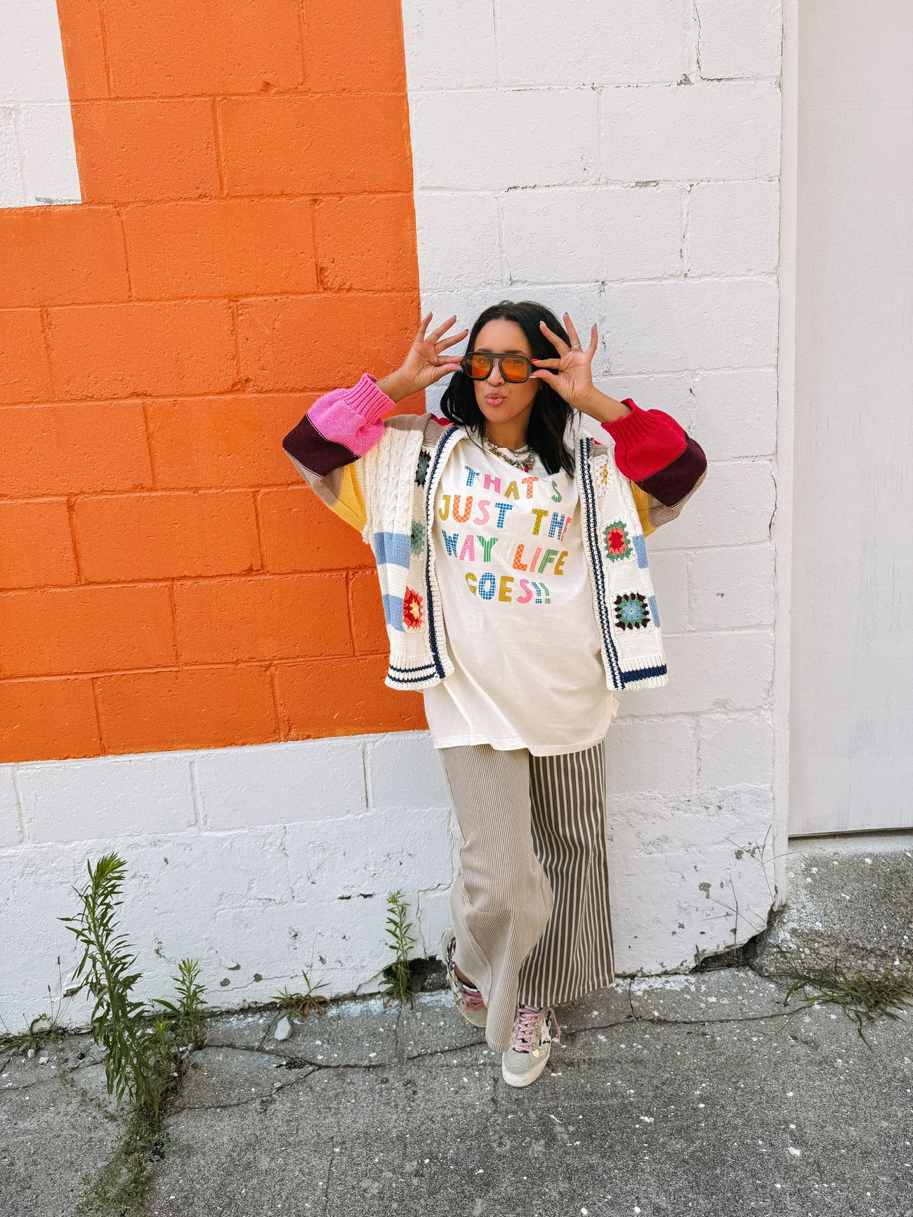 ETTA OG | just the way life goes graphic tee - ivory | Etta+East