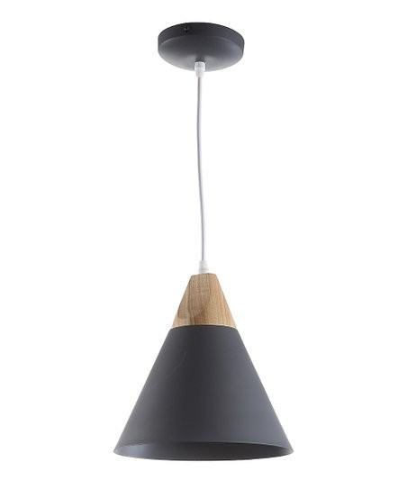 Dark Gray & Light Brown Cila Pendant Lamp | Zulily