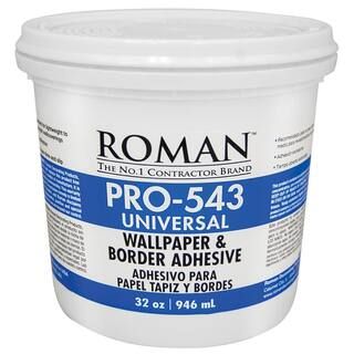 Roman PRO-543 1 Qt. Universal Wallpaper Adhesive-209902 - The Home Depot | The Home Depot