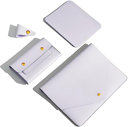 PU Leather Laptop Sleeve 13 Inch Compatible with 2024 13inch MacBook Air M3,13 MacBook Pro M2, Su... | Amazon (US)