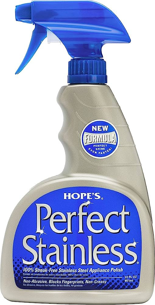 Hopes Perfect Stainless Stainless Steel Cleaner and Polish, 22oz Bottle | Amazon (US)