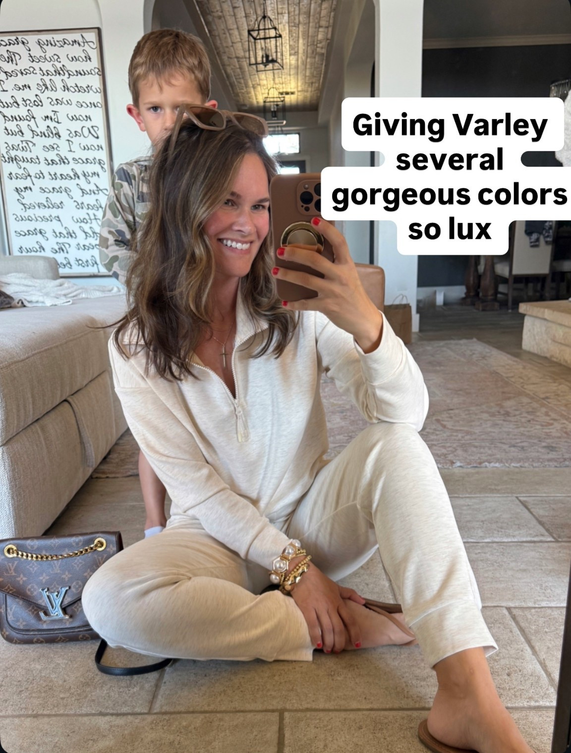 This cozy matching set is so lux reminds me of varley but it’s super affordable from Walmart - #loungeset #loungewear #casualoutfit #casualfinds #walmartfashion 

#LTKFindsUnder50 #LTKootd #LTKgrwm