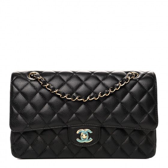 CHANEL

Caviar Quilted Medium Double Flap Black | Fashionphile