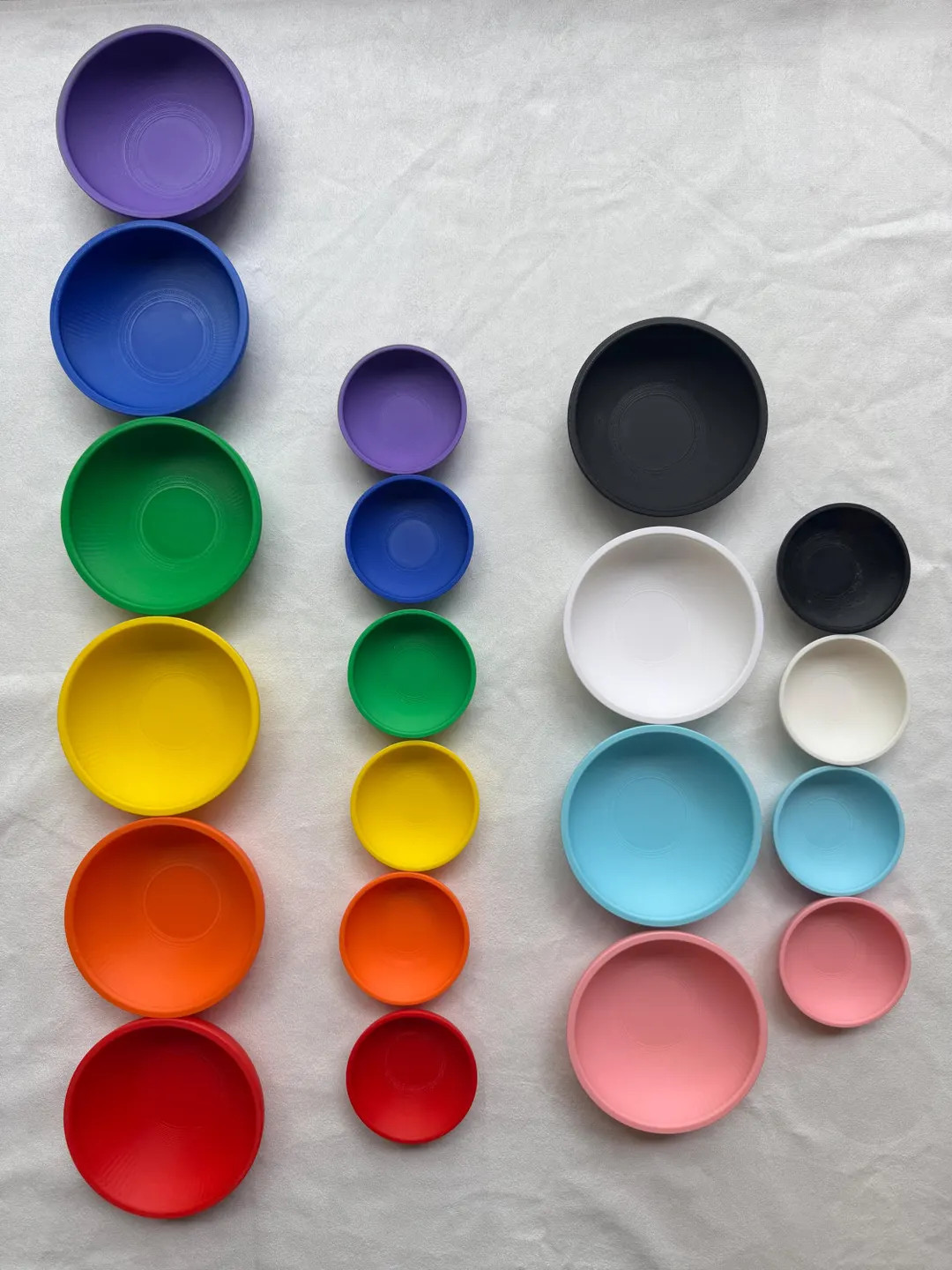 Colored Sorting Bowls- Basic or Large Sizes - Etsy | Etsy (US)