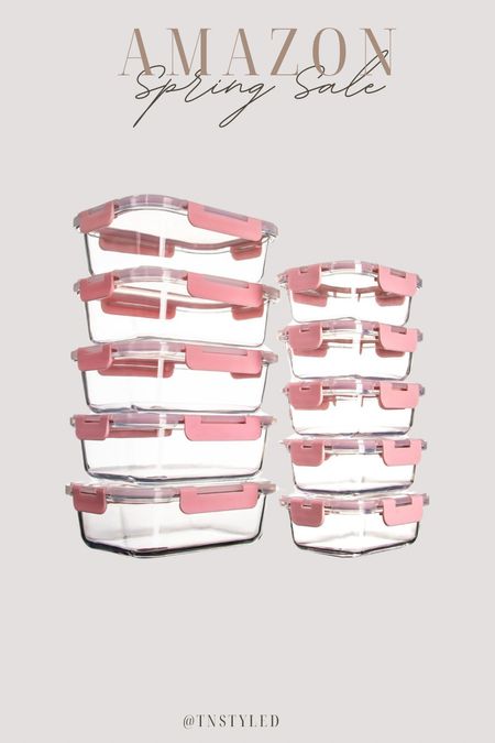 @amazon food containers on big spring sale! 

#LTKSeasonal #LTKhome #LTKsalealert