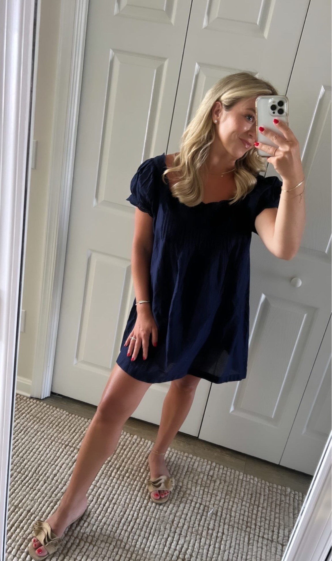 Summer mini dress 🫐🫐🫐