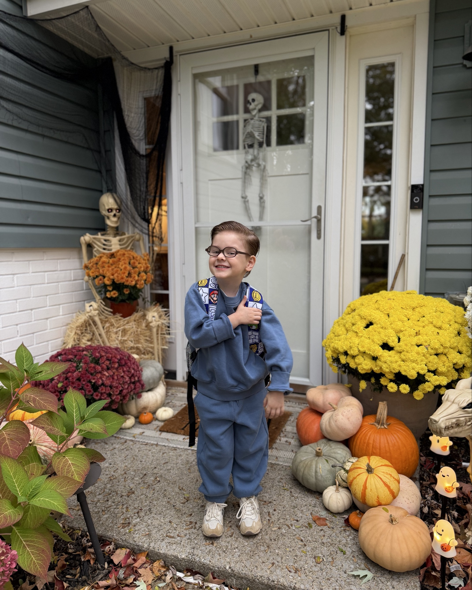 PreK outfit of the day🤍 cozy set for a rainy day!! Blue is his fave color so he is obsessed. Both pieces on sale for 50% off!! 🙌🏼

Gap kids, GAP factory, vintage sweat set 

#LTKSeasonal #LTKHoliday #LTKKids