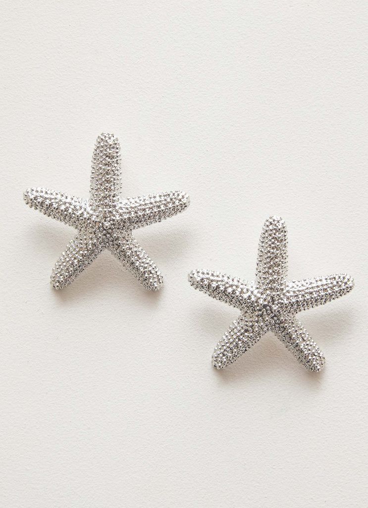Geneve Starfish Earring - Silver | Peppermayo (Global)