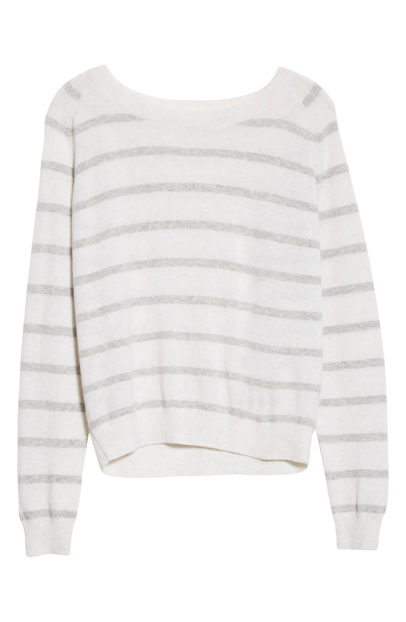 Stripe Wool & Cashmere Sweater | Nordstrom