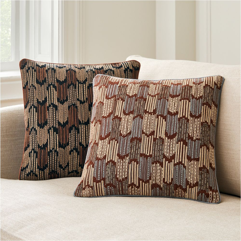 Embroidered Arrowhead Pillow Cover | West Elm (US)