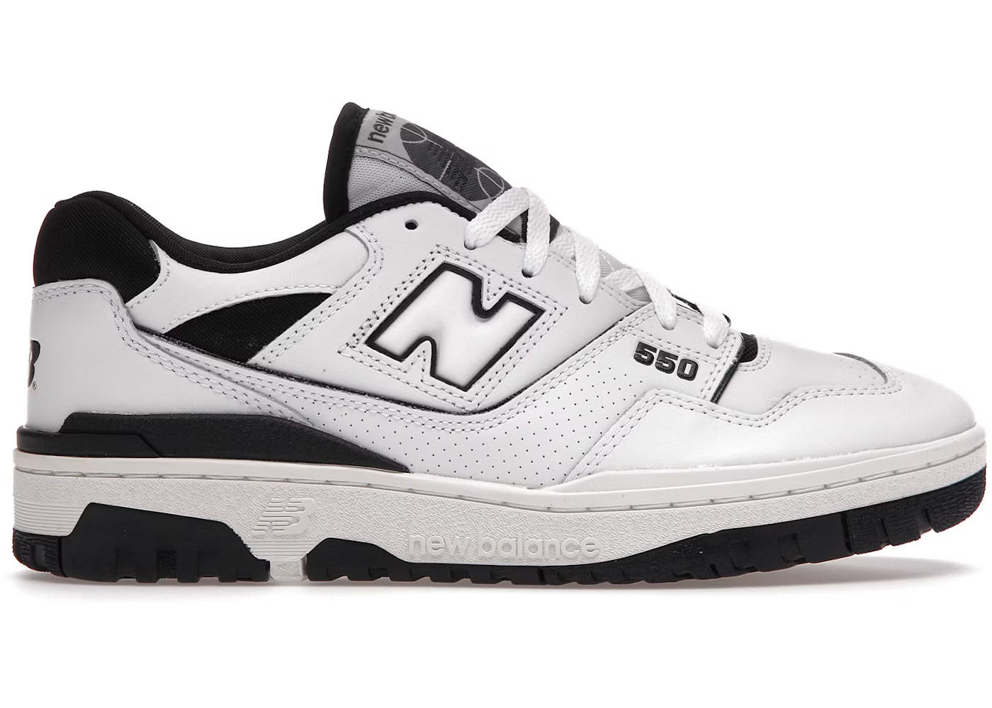 New Balance 550White Black | StockX