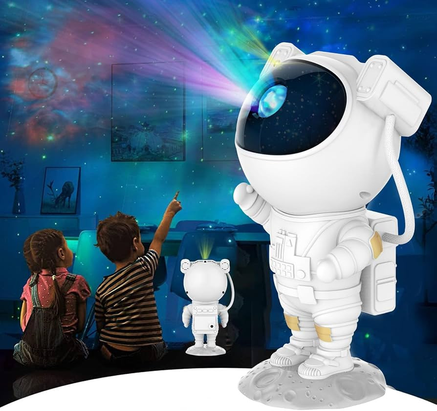 Astronaut Star Projector Kids Night Light, Galaxy Nebula Projector, Adjustable Ceiling Led Projec... | Amazon (CA)