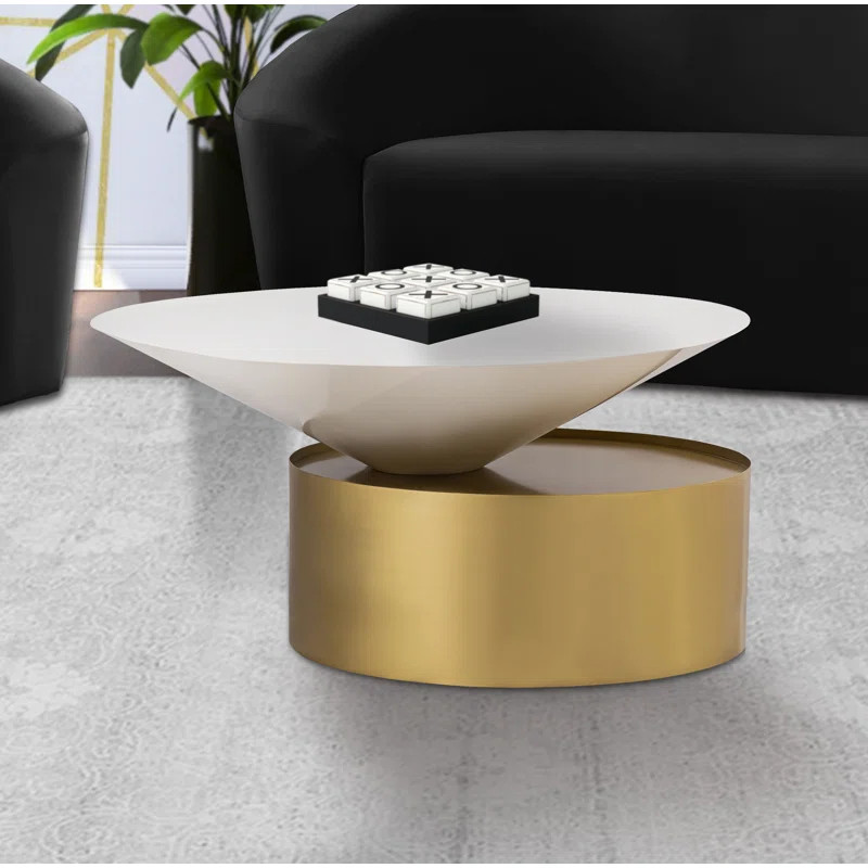 Orren Ellis Aigne Drum Coffee Table & Reviews | Wayfair | Wayfair North America