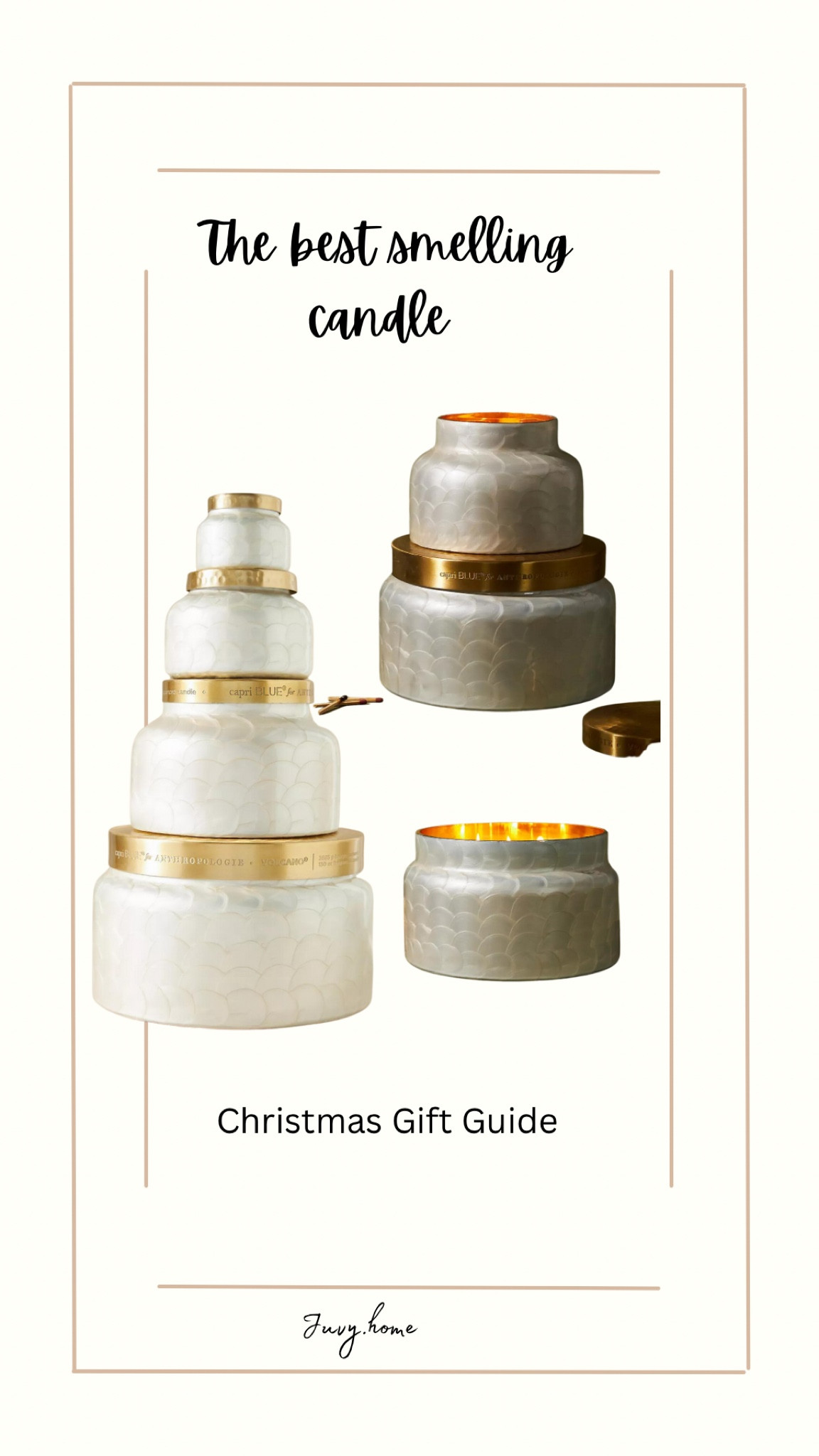 Have you smell an Anthropologie store? This is the volcanic scent. It’s the best smelling candle there is 

#LTKGiftGuide #LTKHoliday #LTKhome