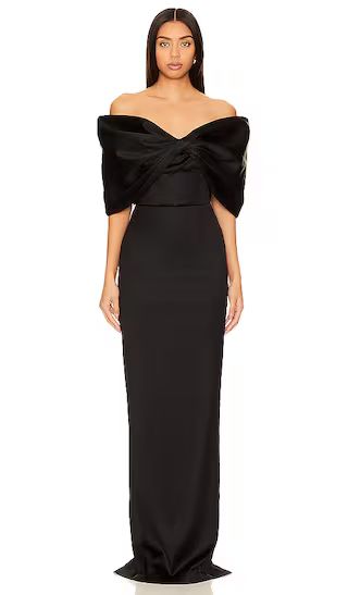 Paloma Gown in Black | Revolve Clothing (Global)