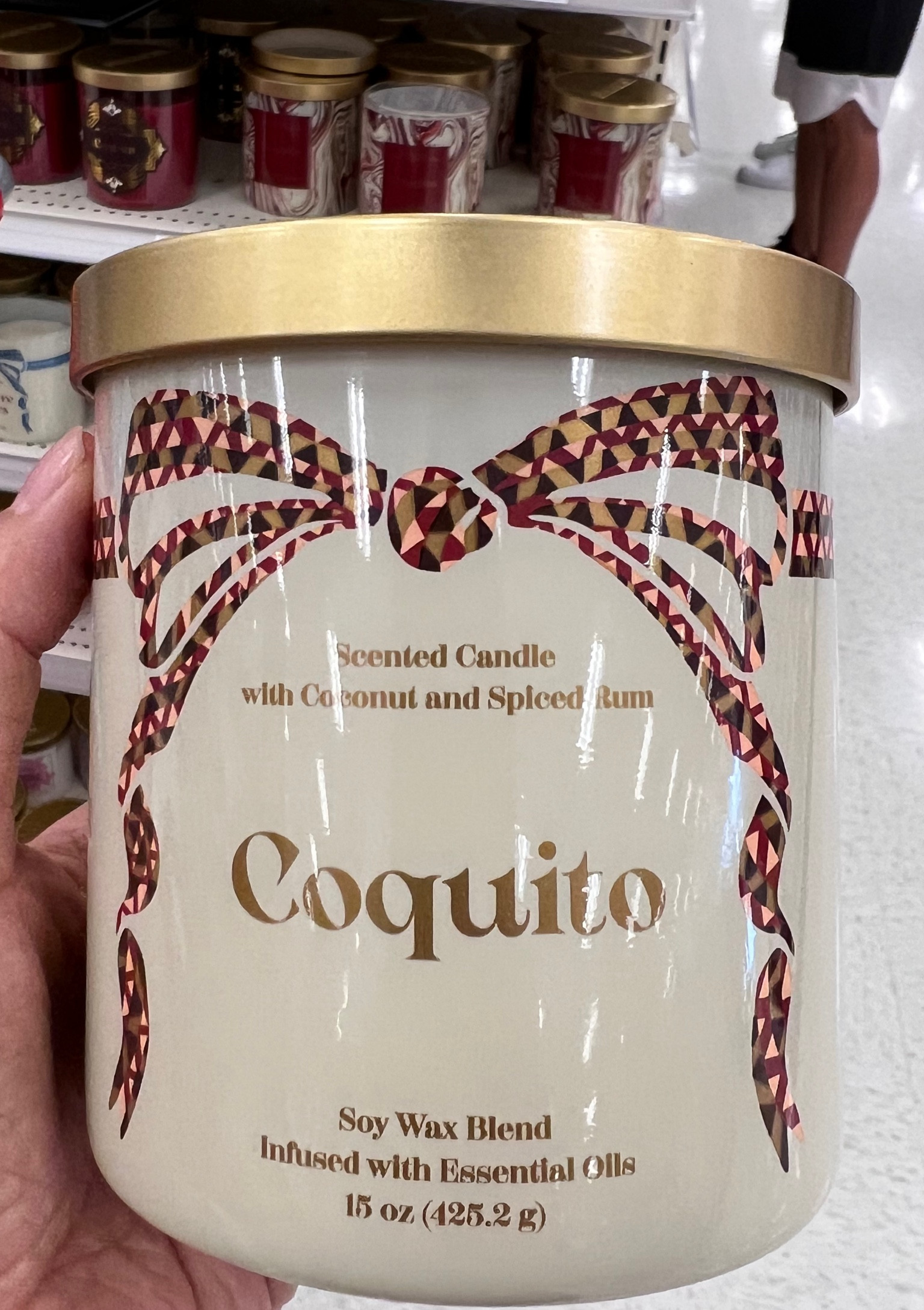Coquito scented candle! Perfect gift for your Puerto Rican friends! 

#LTKHoliday #LTKHolidaySale #LTKGiftGuide