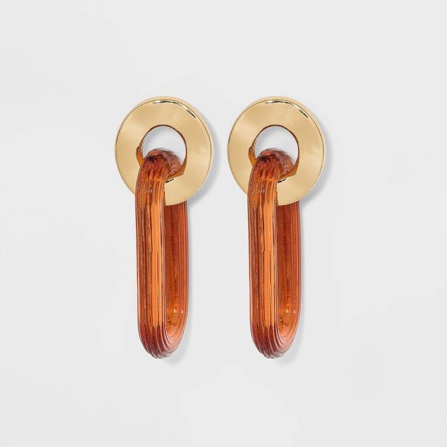 Oval Drop Earrings | Target