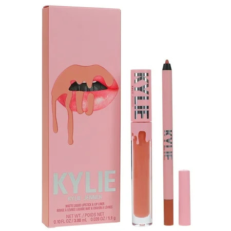 Kylie Cosmetics Matte Lip Kit - 700 Bare , 2 Pc 0.10oz Matte Liquid Lipstick, 0.03oz Lip Liner | Walmart (US)