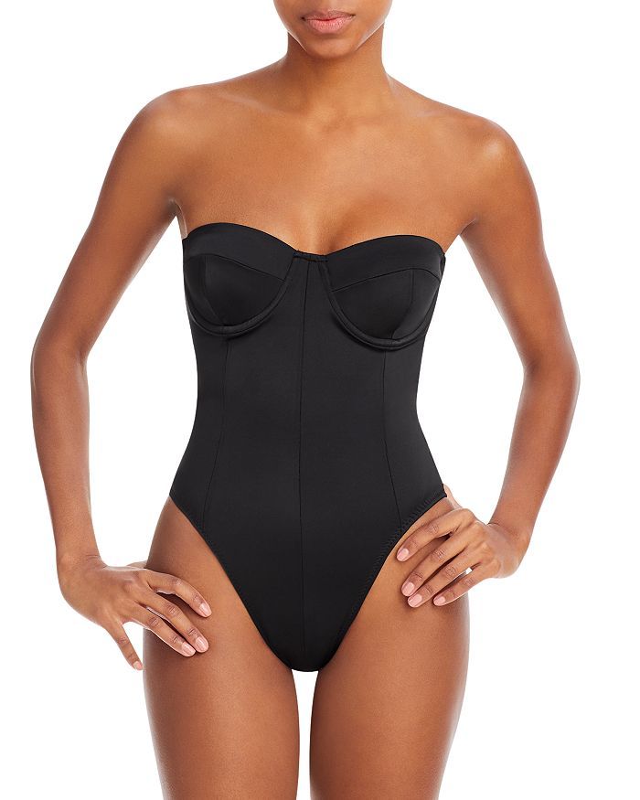 Norma Kamali Corset Mio One Piece Swimsuit Back to Results -  Women - Bloomingdale's | Bloomingdale's (US)