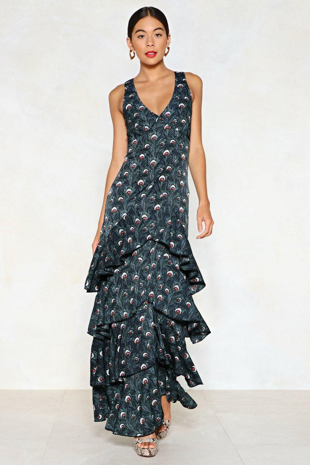 On Display Peacock Dress | NastyGal (US & CA)