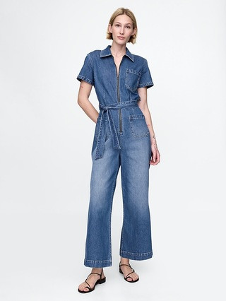 Belted Denim Jumpsuit | Gap (US)