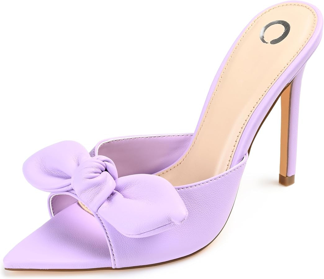 Journee Womens Zelah Tru Comfort Foam Open Toe High Stiletto Sandals | Amazon (US)